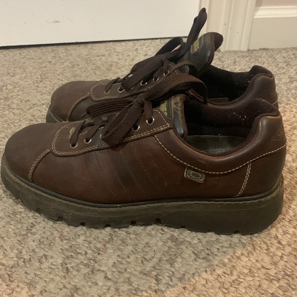 Vtg 90s Y2K Skechers platform bowling Oxford Y2K lace up shoes sz 9 - Picture 2 of 8